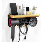 Soporte para secador de pelo, soporte de pared grande de metal para secador de pelo dyson, soporte y ...