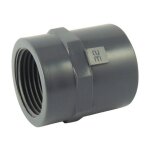 Raccord pvc pression - manchon pvc pression mixte ff �32 / 1''