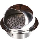 Sortie d'aération murale de couverture de ventilation de grille ronde d'évent d'air d'acier inoxydable, ... Sortie d'aération murale de couverture de ventilation de grille ronde d'évent d'air d'acier inoxydable, ...