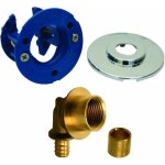 Sortie de cloison fixoplac machine � laver - raccord � glissement femelle 15 / 21 pour per � 16