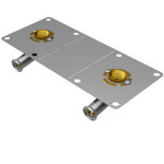 Henco - sortie de cloison douche / bain douche multicouche  sertir 20x2. 0 - femelle 1 / 2 (15 / 21) ...