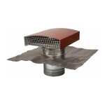 Sortie de toit finition tuile - diamtre 160 mm - vmc double flux - anjos