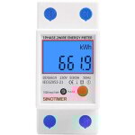 Sous compteur �lectrique monophas�, 80a max modulaire, simple tarif, affichage lcd. trimec