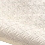 Madeinnature - sous nappe, protection de table blanc, rectangle, dimensions au choix, largeur 150 cm ...