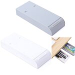 Sous organisateur de tiroir de bureau, 2 pices tiroir auto - adhsif sous le bureau cach de rangement ...