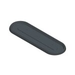 Eda - soucoupe cancun - gris anthracite - pour jardini�re cancun 80 cm plastiques