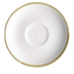 Soucoupes couleur craie pour tasses � expresso 160mm kiln - lot de 6 - olympia