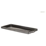 Soucoupe pour jardinière 'legno' - gris anthracite - 56 x 24 cm - livraison gratuite Soucoupe pour jardinière 'legno' - gris anthracite - 56 x 24 cm - livraison gratuite