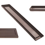 Soucoupe pour pot de fleurs, soucoupe en plastique, dessous pour plantes rectangulaires, soucoupe pour ...