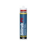 24 mastic silicone vitrerie silirub pv 300 ml transparent - soudal 24 mastic silicone vitrerie silirub pv 300 ml transparent - soudal