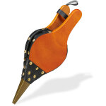 Soufflet cheminée, barbecue, allume feu rustique, clous décoratifs dorés, longueur de 39 cm, marron / ... Soufflet cheminée, barbecue, allume feu rustique, clous décoratifs dorés, longueur de 39 cm, marron / ...