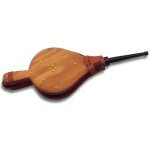 Visiodirect - soufflet de chemine, souffleur d'air en bois coloris effet bois - hauteur 42, 7 x longueur ...