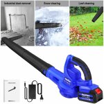 Souffleur d'air sans fil 21v jardin neige feuille poussi�re souffleur �lectrique & batterie