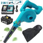 Souffleurs et aspirateurs de feuilles sans fil, souffleurs d'air de jardin 2 pouces pour neige / patio ...