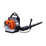 Souffleur � dos thermique 2 temps ama kbl 500 51. 7 cc