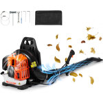 Souffleur de feuilles a essence, 52 cc, souffleur de neige a dos 2 temps, avec reservoir de carburant ...