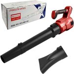 Souffleur de feuilles sans fil compatible avec les batteries milwaukee 18v, 58m / s souffleur de feuilles ...