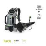 Souffleur dorsal professionnel � batterie ego power + capacit� de 1020 m3 / h lb6000e