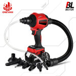 Onevan - souffleur � poussi�re sans fil, 5 en 1 blowing and suction, avec 6 buses - deux batteries