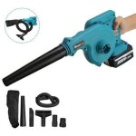Souffleur sans fil sur batterie mustool 18v 1500w 1 batterie