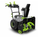 Ego power + - souffleuse fraise � neige tract�e largeur 61 cm 2 batteries chargeur inclus ego snt2400e ...