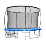 Soulet - trampoline ext�rieur 3m66 pour enfants avec filet de protection