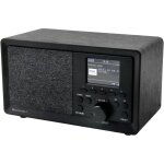 Soundmaster - dab350sw radio de table dab + , fm usb avec caisson d'enceinte, fonction r�veil noir