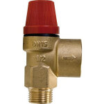 Soupape de securite a membrane cst 1 / 2' x 3 / 4' 3 bar