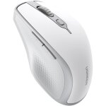 Souris d'ordinateur ergonomique sans fil mu101 bluetooth 2, 4 ghz, blanche Souris d'ordinateur ergonomique sans fil mu101 bluetooth 2, 4 ghz, blanche