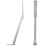 B2 - soutien post ancre du vent ancre de clôture longueur 66 cm B2 - soutien post ancre du vent ancre de clôture longueur 66 cm