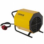 Chauffage lectrique portable air puls 380v triph. 5kw - c5 - sovelor
