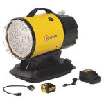 Sovelor - chauffage fuel rayonnant infrarouge avec batterie 17kw - minisun dc