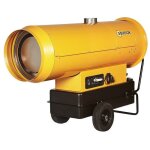 Sovelor - chauffage mobile au fuel sur roues 110kw - ec110