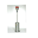 Sovelor - parasol chauffant inox au gaz 13kw - brasilia mi