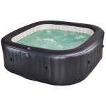 Red deco - spa 6 places à jets d'eau et d'air gris anthracite Red deco - spa 6 places à jets d'eau et d'air gris anthracite