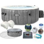 Spa gonflable avec hydromassage pour 4 personnes intex 28440