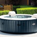 Spa gonflable intex purespa led blue navy - 6 places