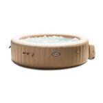 Spa gonflable intex purespa sahara � bulles - 6 places - beige
