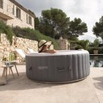 Spa gonflable ubbink xtra infinite rond + 1 projecteur, 4 places assises Spa gonflable ubbink xtra infinite rond + 1 projecteur, 4 places assises