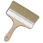 Spalters soies pures � manche en bois verni - l 200 mm - l. theard sas