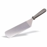 Spatule flexible en inox avec manche en abs l 38 cm - pujadas