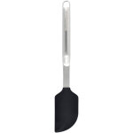 Kitchenaid spatule de grattoir de acier inoxydable avec t�te de spatule de silicone de spatule de silicone ...