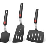Spatule en silicone flexible, tourneur, r�sistant � la chaleur 600f (lot de 3)