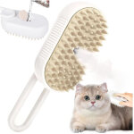 Spazzola a vapore per gatti cani elimina pelo morto sottopelo cavo usb