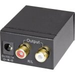 Av convertisseur [toslink, cinch - rca numrique - cinch - rca] speaka professional sp - dac - tkc