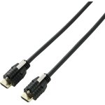 Speaka professional - c�ble de raccordement hdmi fiche m�le hdmi - a, fiche m�le hdmi - a 2. 00 m noir ...