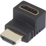 Speaka professional - hdmi adaptateur [1x hdmi mle - 1x hdmi femelle] coud vers le haut  270 contacts ...