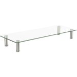 Speaka professional - réhausseur de moniteur plage d'altitude: 75 à 90 mm transparent Speaka professional - réhausseur de moniteur plage d'altitude: 75 à 90 mm transparent