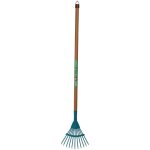 Balai � gazon enfant m�tal manche bois