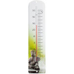 Thermomtre mtal 30 com dco zen bouddha
